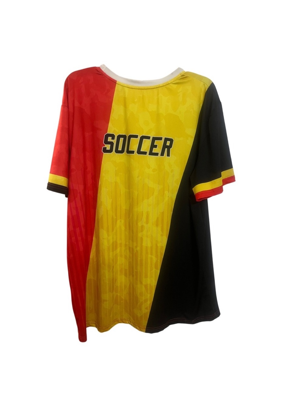Belgium Soccer Jersey - Black, Yellow & Red | Size 2XL - Picture 7 of 7